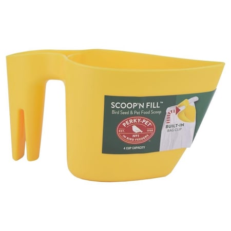 Victor Garden Song Scoop-N-Fill 4.4 in. H X 8.5 in. W X 4.6 in. D Bird Seed Scoop 300-12